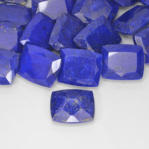 Lápis-lazúli Azul marinho intenso Natural 4.99ct, Almofada, Opaco