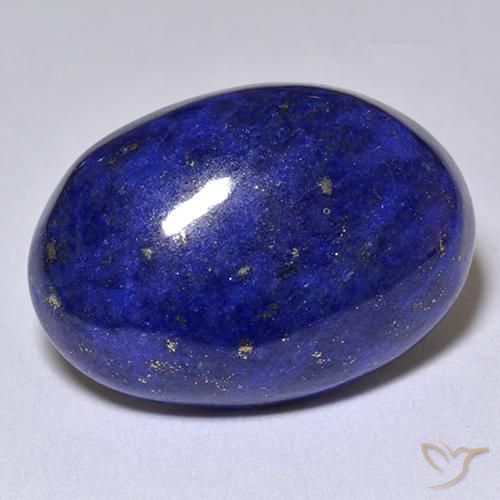 10,71 ct Oval Lapis Lazuli, 17,3 x 12,3 mm Do Afeganistão, Photo A