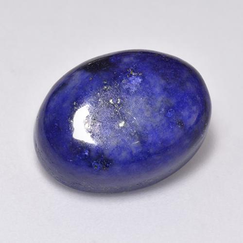 Lápis-lazúli azul natural 11,97ct, corte oval, opaco