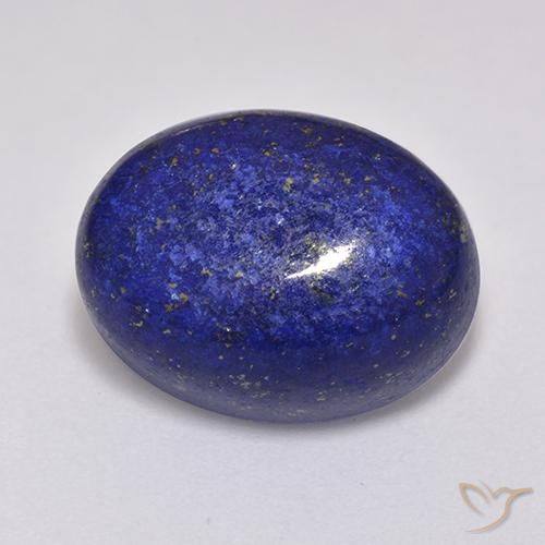 Lápis-lazúli Azul-marinho Natural 13.19ct, oval, Opaco