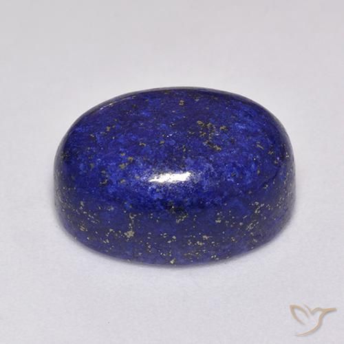 Lápis-lazúli Azul-marinho Natural 13.19ct, oval, Opaco