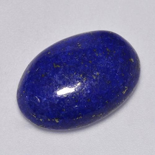 Lápis-lazúli Azul profundo Natural 8.67ct, Corte Oval, Opaco