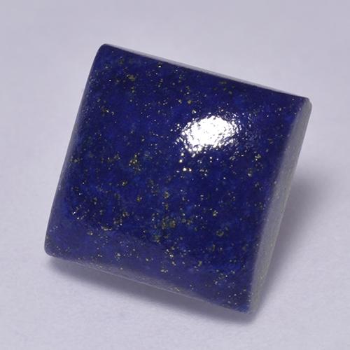 Lápis-lazúli Azul escuro Natural 6.61ct, Quadrado, Opaco