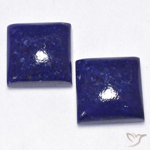 13.02ctw Natural Azul Muito Profundo Lápis-lazúli, Quadrado, Opaco