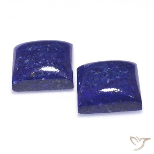 Pedras preciosas de Lápis-lazúli Azul Muito Profundo natural de 13.02 ct, Quadrado, Opaco
