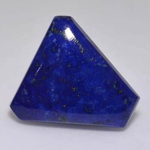 Lápis-lazúli Azul marinho intenso Natural 28.20ct, Trilhão, Opaco