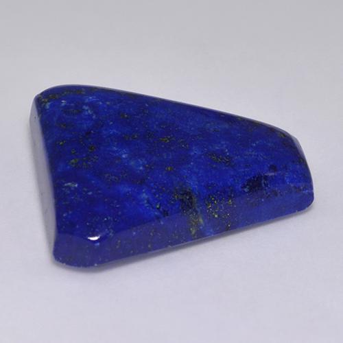 Lápis-lazúli Azul marinho intenso Natural 28.20ct, Trilhão, Opaco