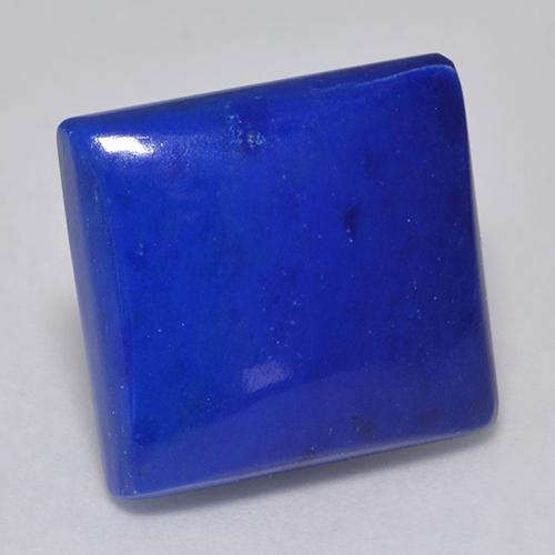 Lápis-lazúli Azul claro Natural 10.93ct, Quadrado, Opaco