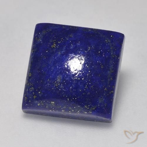 Lápis-lazúli Azul Muito Profundo Natural 7.14ct, Quadrado, Opaco