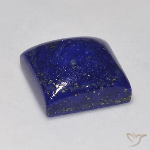 Lápis-lazúli Azul Muito Profundo Natural 7.14ct, Quadrado, Opaco