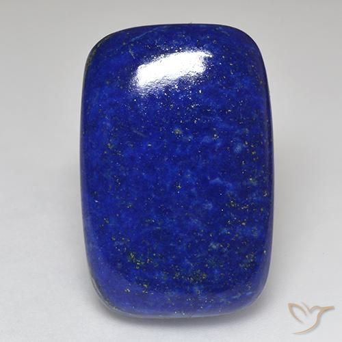 42.16ct Natural Azul profundo Lápis-lazúli, Almofada, Opaco