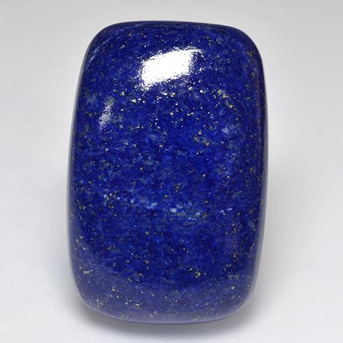 Lápis-lazúli azul natural 49,35ct, almofada cortada, opaco