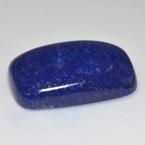 Lápis-lazúli azul natural 49,35ct, almofada cortada, opaco