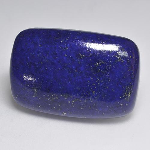 Lápis-lazúli Azul Egípcio Profundo Natural 48.50ct, Almofada cortada, Opaco