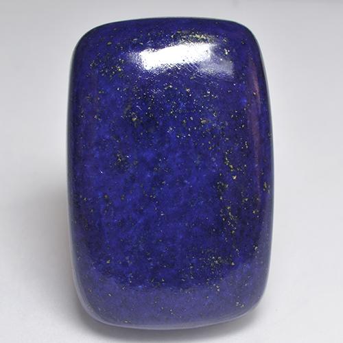 Lápis-lazúli Azul Egípcio Profundo Natural 48.50ct, Almofada cortada, Opaco