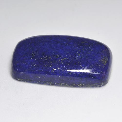 Lápis-lazúli Azul Egípcio Profundo Natural 48.50ct, Almofada cortada, Opaco