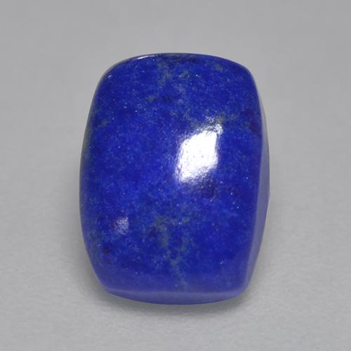 Lápis-lazúli azul natural 1,32ct, almofada cortada, opaco