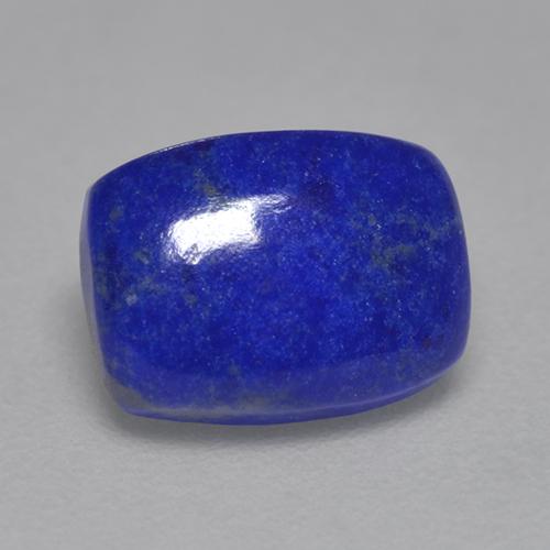 Lápis-lazúli azul natural 1,32ct, almofada cortada, opaco