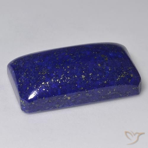 Lápis-lazúli Azul escuro Natural 30.67ct, Corte Octógono / Esmeralda, Opaco