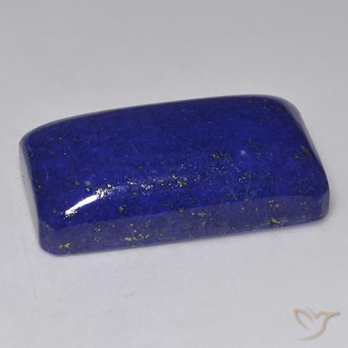 Lápis-lazúli Azul escuro Natural 29.69ct, Corte Octógono / Esmeralda, Opaco