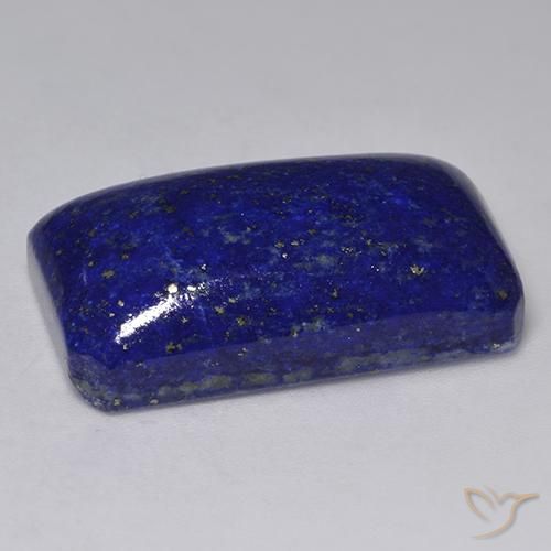 Lápis-lazúli Azul escuro Natural 31.96ct, Corte Octógono / Esmeralda, Opaco