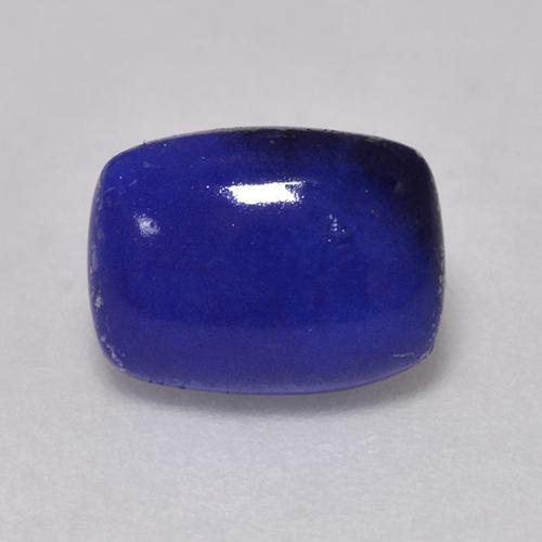 Lápis-lazúli azul natural 1,21ct, almofada cortada, opaco