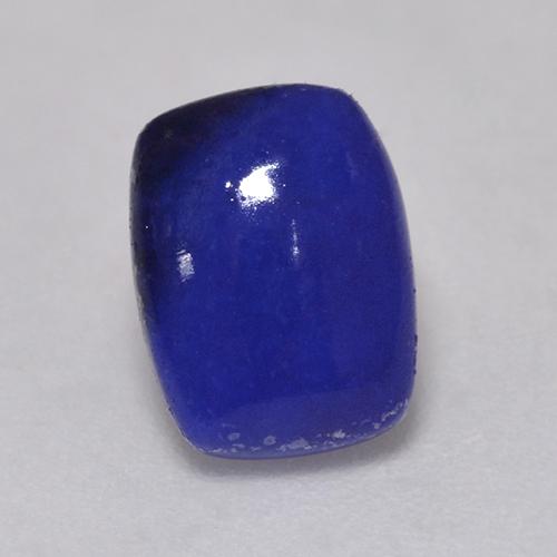 Lápis-lazúli azul natural 1,21ct, almofada cortada, opaco