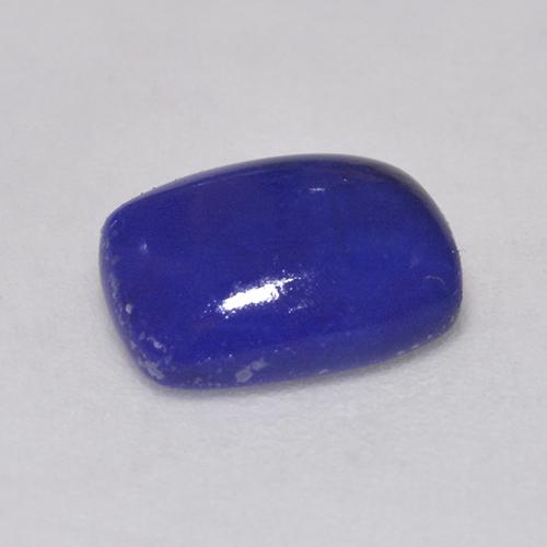Lápis-lazúli azul natural 1,21ct, almofada cortada, opaco