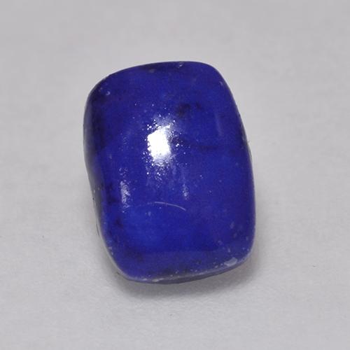 Lápis-lazúli azul natural 1,47ct, almofada cortada, opaco