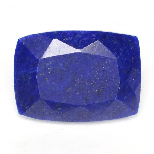 Lápis-lazúli azul natural 6,36ct, almofada cortada, opaco