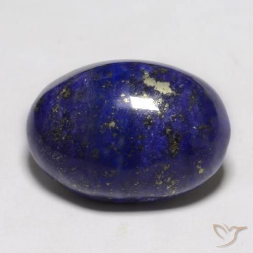 Lápis-lazúli Azul escuro Natural 11.25ct, oval, Opaco