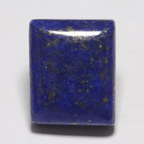Lápis-lazúli azul natural 17,06ct, baguete, opaco