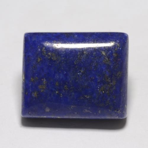 Lápis-lazúli azul natural 17,06ct, baguete, opaco