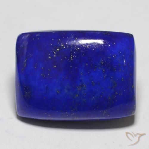 20.40ct Natural Azul marinho intenso Lápis-lazúli, Almofada, Opaco