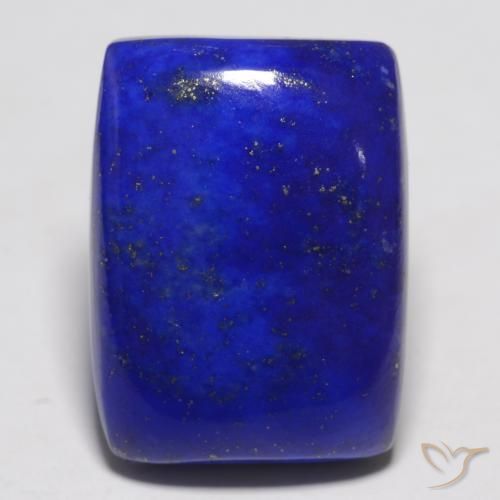 Lápis-lazúli Azul marinho intenso Natural 20.40ct, Almofada, Opaco