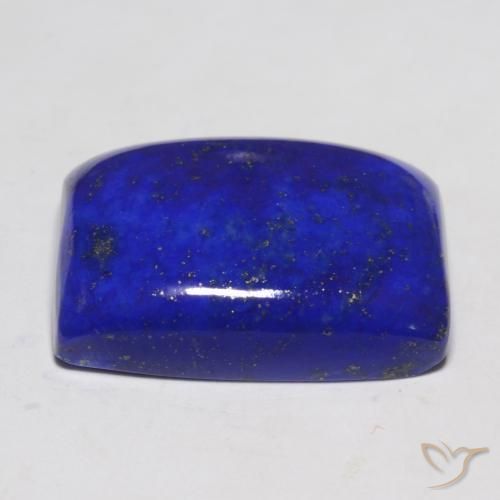 Lápis-lazúli Azul marinho intenso Natural 20.40ct, Almofada, Opaco