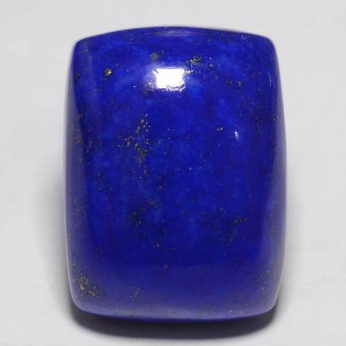 Lápis-lazúli Azul marinho intenso Natural 22.56ct, Almofada cortada, Opaco
