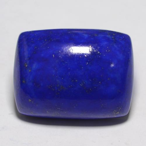 Lápis-lazúli Azul marinho intenso Natural 22.56ct, Almofada cortada, Opaco
