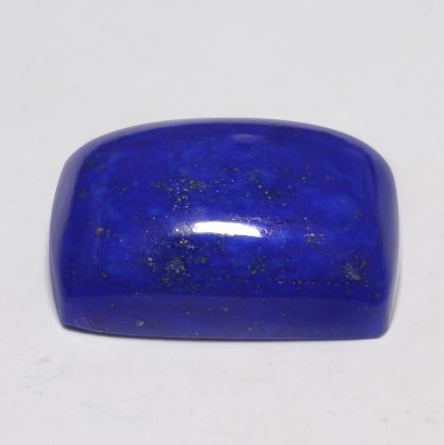 Lápis-lazúli Azul marinho intenso Natural 22.56ct, Almofada cortada, Opaco