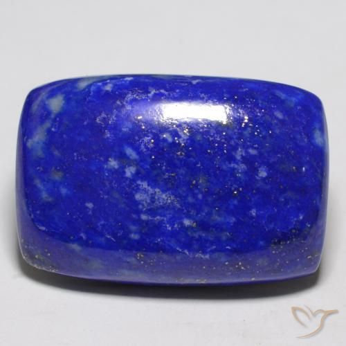 Lápis-lazúli Azul elétrico Natural 21.24ct, Almofada, Opaco