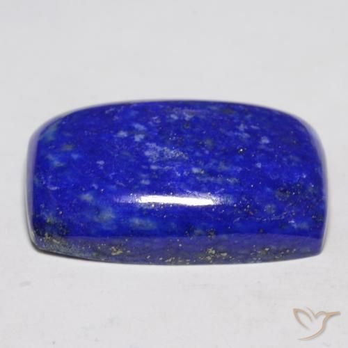 Lápis-lazúli Azul elétrico Natural 21.24ct, Almofada, Opaco