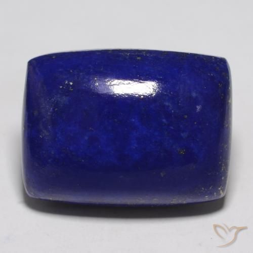 Lápis-lazúli Azul Muito Profundo Natural 22.85ct, Almofada, Opaco