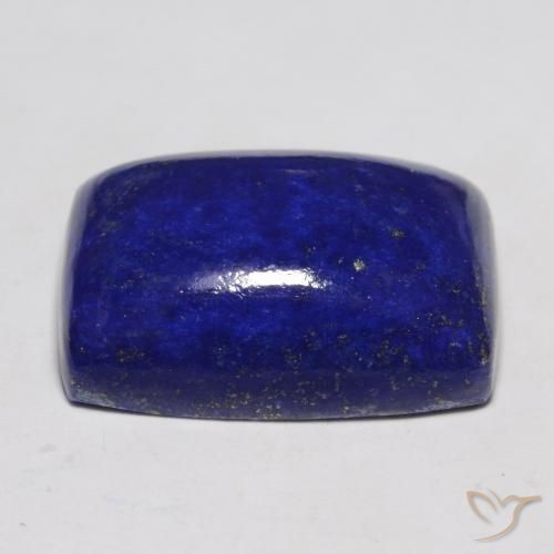 Lápis-lazúli Azul Muito Profundo Natural 22.85ct, Almofada, Opaco