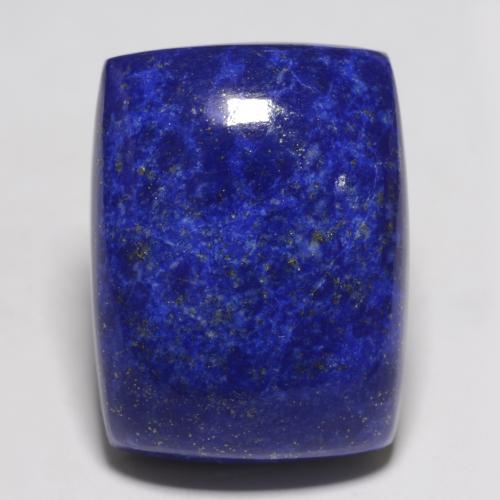 Lápis-lazúli Azul Egípcio Profundo Natural 24.49ct, Almofada cortada, Opaco