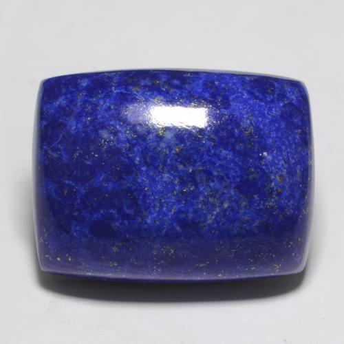 Lápis-lazúli Azul Egípcio Profundo Natural 24.49ct, Almofada cortada, Opaco