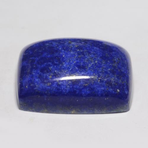 Lápis-lazúli Azul Egípcio Profundo Natural 24.49ct, Almofada cortada, Opaco