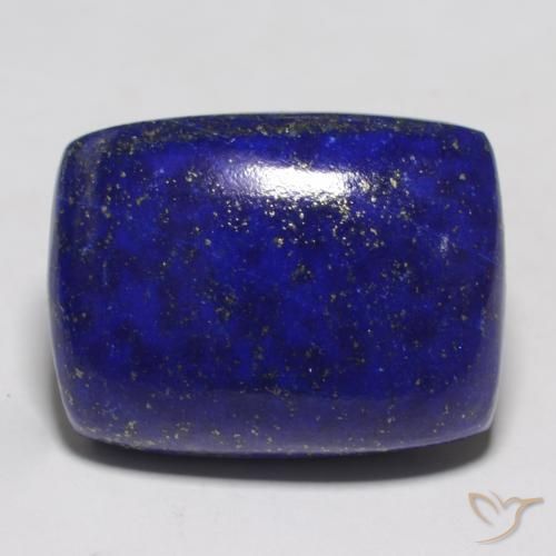 Almofada Lápis Lazúli 22,43 quilates, 20,1 x 15,2 mm Do Afeganistão, Photo A