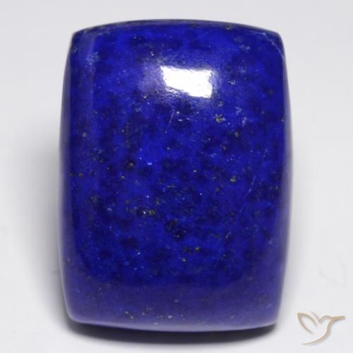 22.69ct Natural Azul marinho intenso Lápis-lazúli, Almofada, Opaco