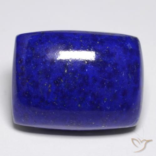 Lápis-lazúli Azul marinho intenso Natural 22.69ct, Almofada, Opaco