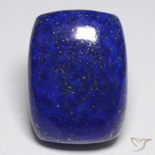 Lápis-lazúli Azul marinho intenso Natural 23.82ct, Almofada, Opaco
